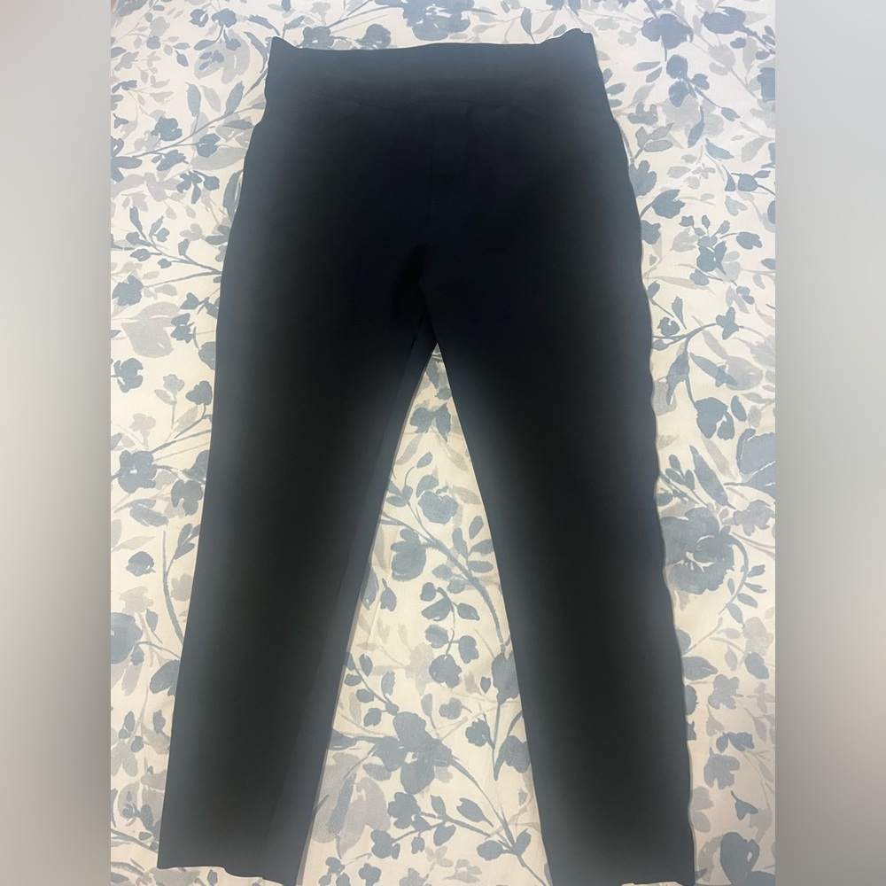 SPANX BLACK ANKLE PANTS SZ 1X TALL